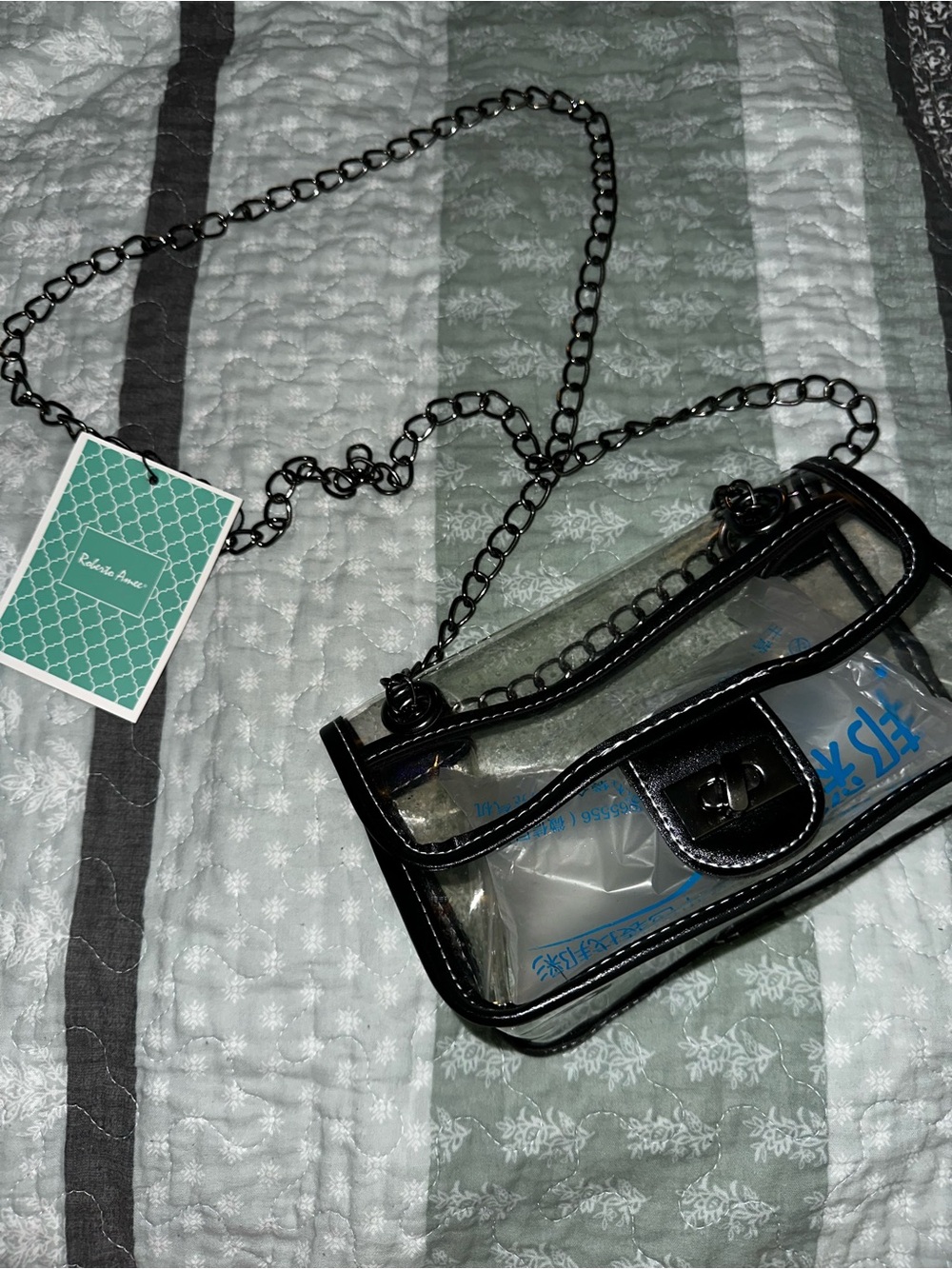 Stadium purse clear
